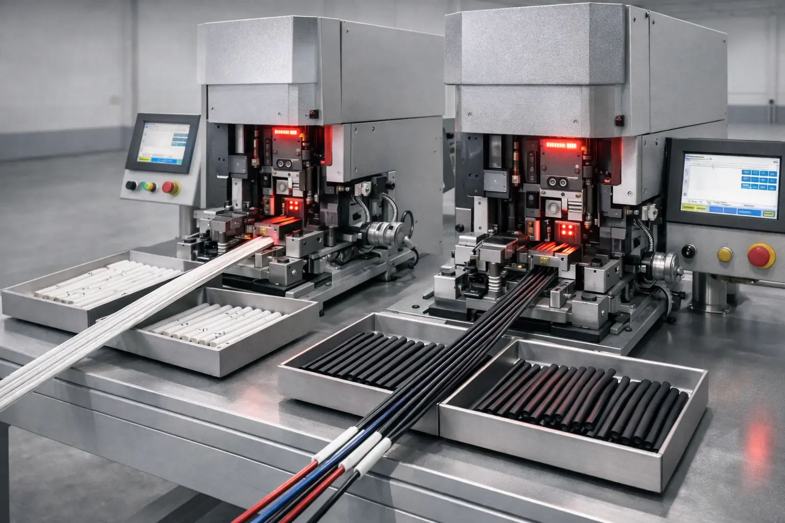 Sleeve Cutting Machines Clean insulation finishing for